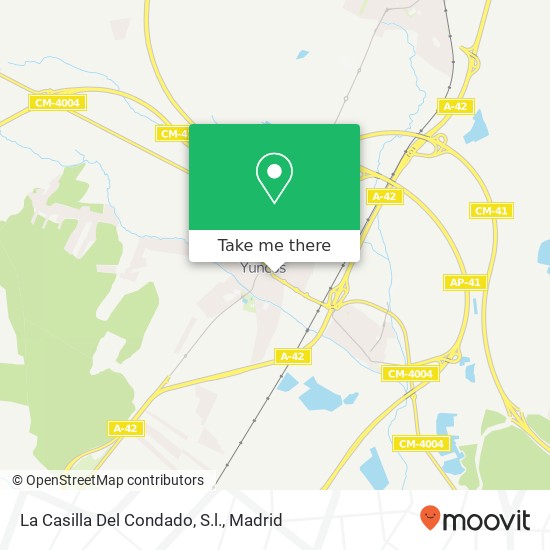 mapa La Casilla Del Condado, S.l.