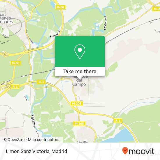 mapa Limon Sanz Victoria