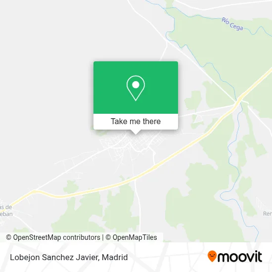 Lobejon Sanchez Javier map
