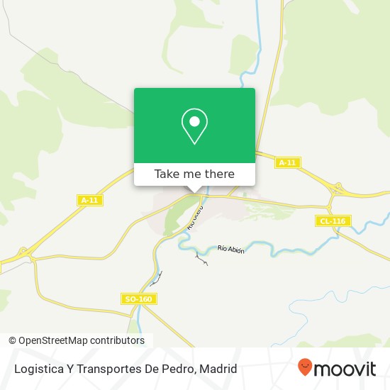 Logistica Y Transportes De Pedro map