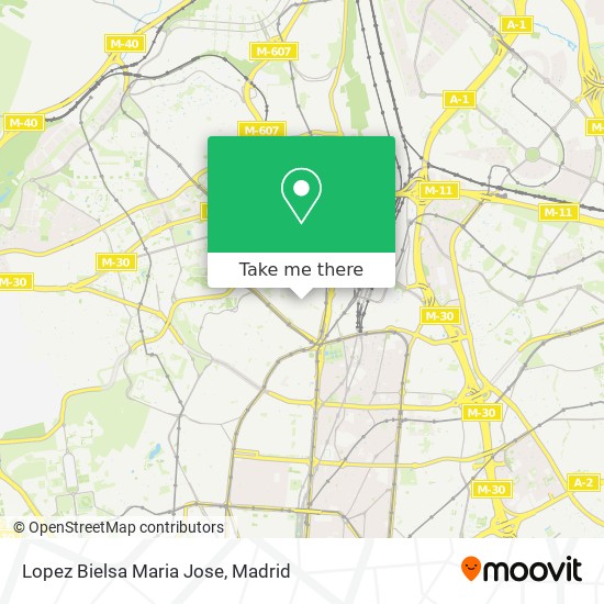 Lopez Bielsa Maria Jose map