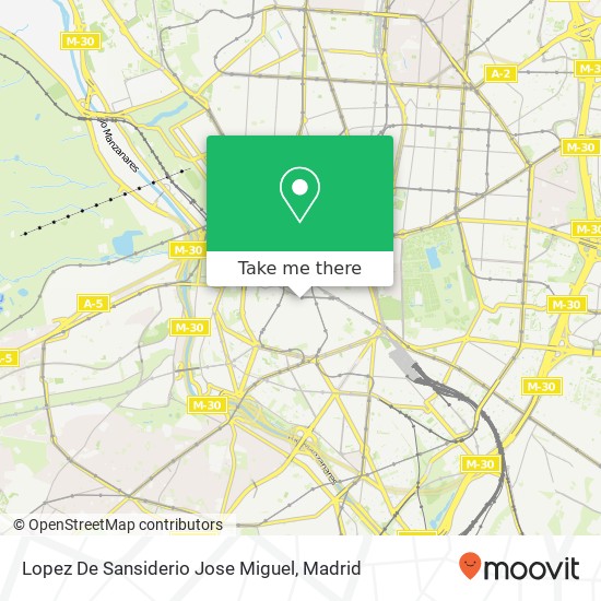 Lopez De Sansiderio Jose Miguel map