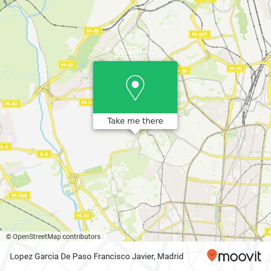 Lopez Garcia De Paso Francisco Javier map