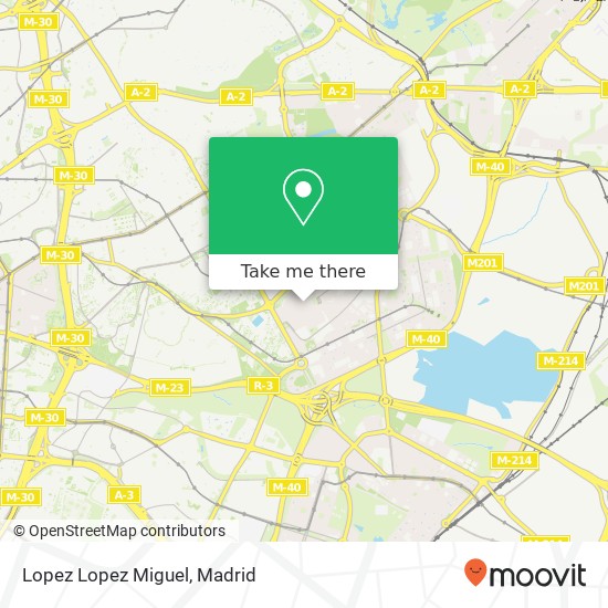 Lopez Lopez Miguel map