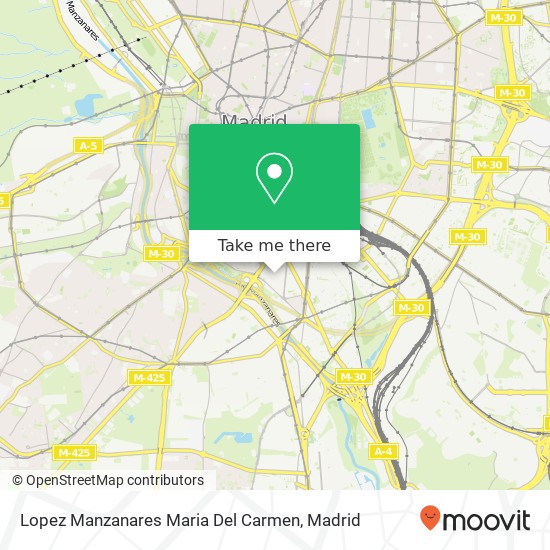 mapa Lopez Manzanares Maria Del Carmen