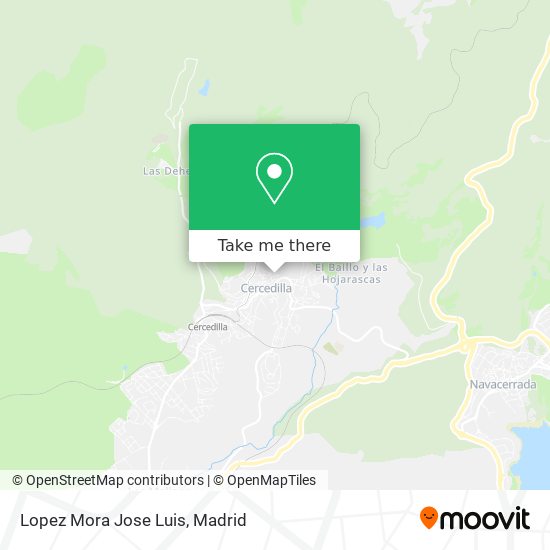 Lopez Mora Jose Luis map