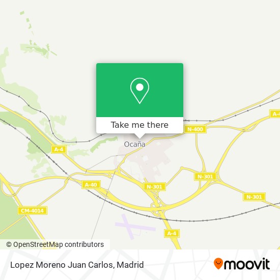 mapa Lopez Moreno Juan Carlos