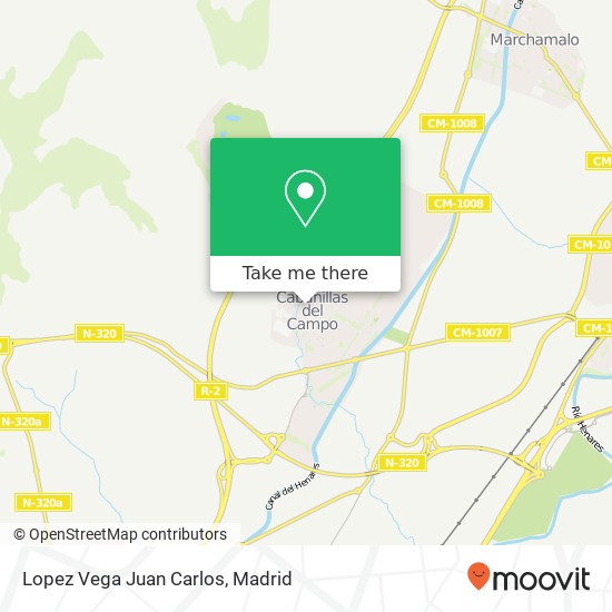 Lopez Vega Juan Carlos map