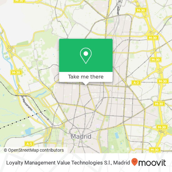 mapa Loyalty Management Value Technologies S.l.