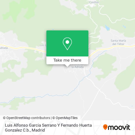 Luis Alfonso Garcia Serrano Y Fernando Huerta Gonzalez C.b. map