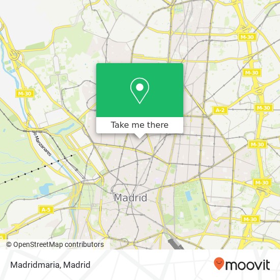 Madridmaria map