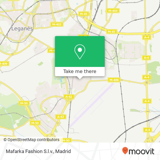 Mafarka Fashion S.l.v. map