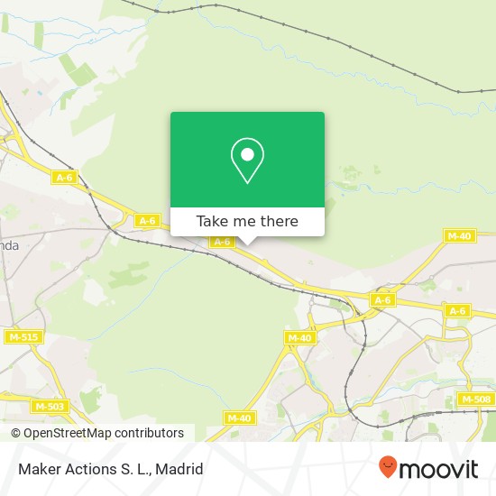 mapa Maker Actions S. L.