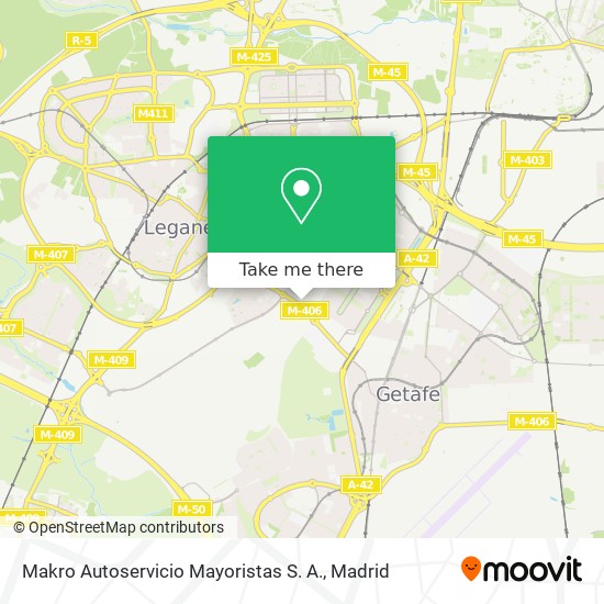 Makro Autoservicio Mayoristas S. A. map