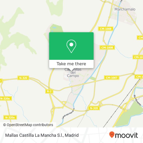 Mallas Castilla La Mancha S.l. map