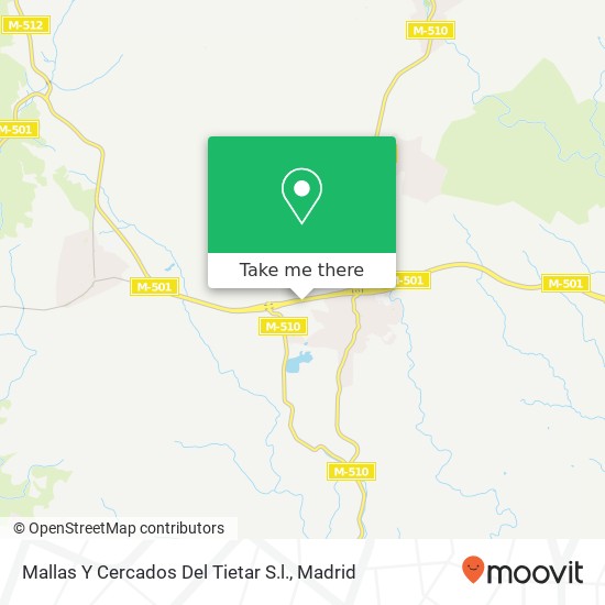 mapa Mallas Y Cercados Del Tietar S.l.