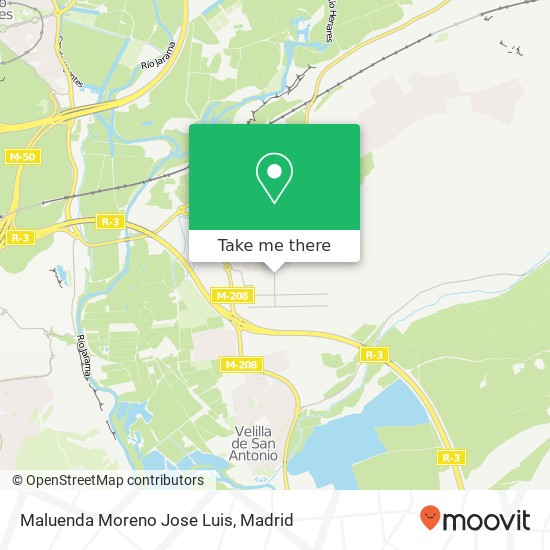 mapa Maluenda Moreno Jose Luis