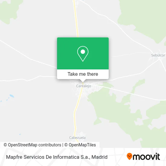Mapfre Servicios De Informatica S.a. map