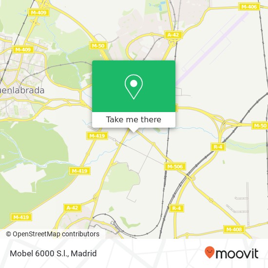 Mobel 6000 S.l. map