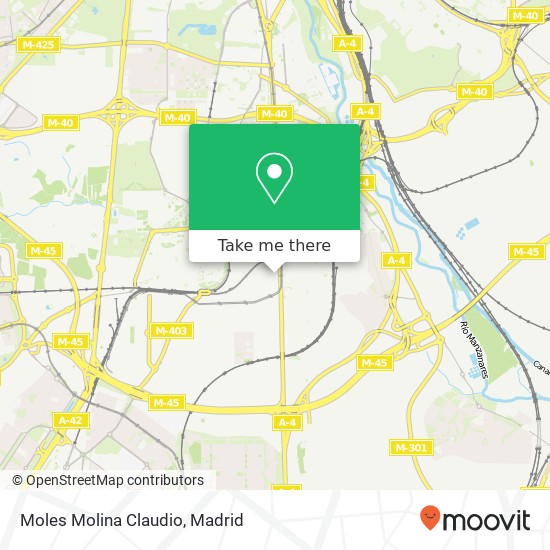 Moles Molina Claudio map