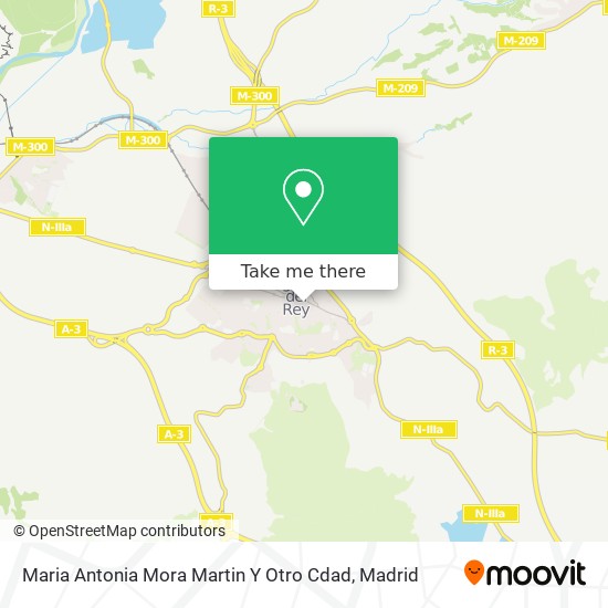 mapa Maria Antonia Mora Martin Y Otro Cdad