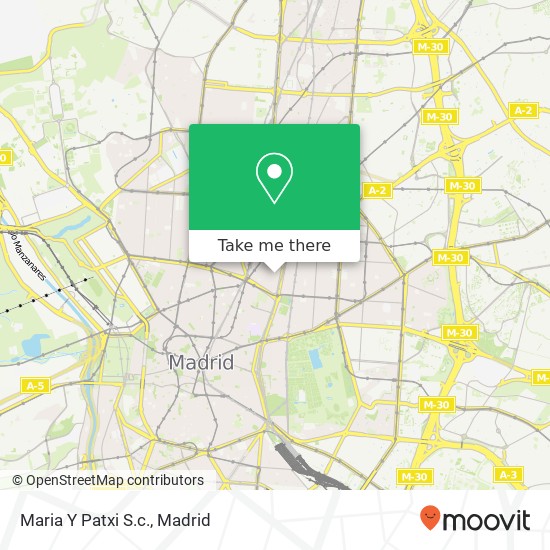 Maria Y Patxi S.c. map