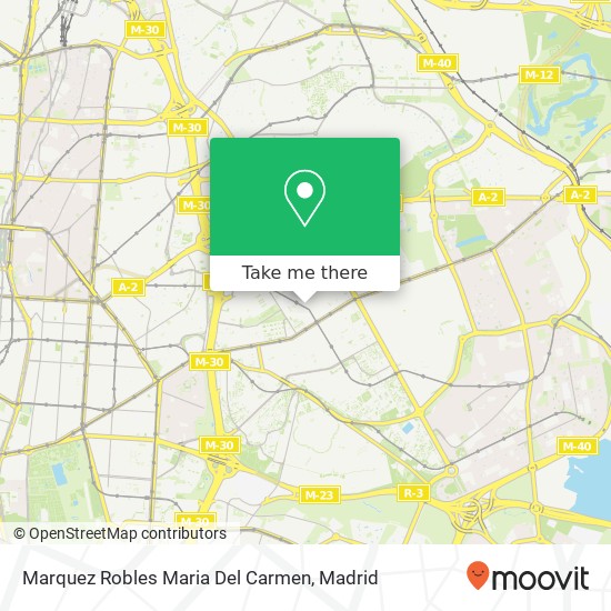 mapa Marquez Robles Maria Del Carmen