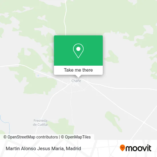 Martin Alonso Jesus Maria map