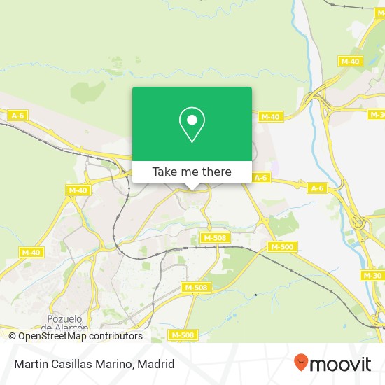 Martin Casillas Marino map