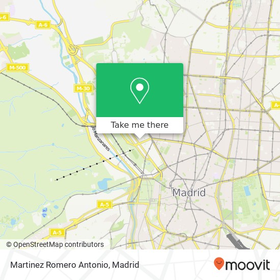 Martinez Romero Antonio map