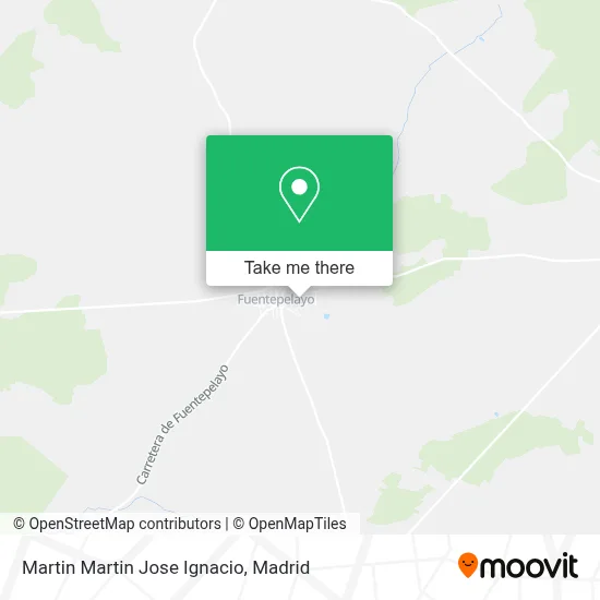 Martin Martin Jose Ignacio map
