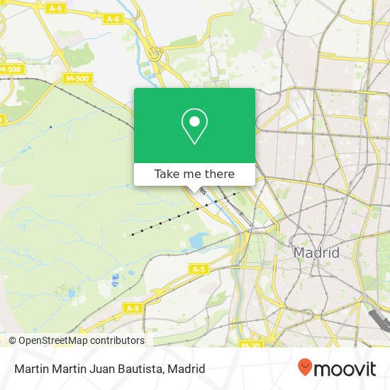 Martin Martin Juan Bautista map