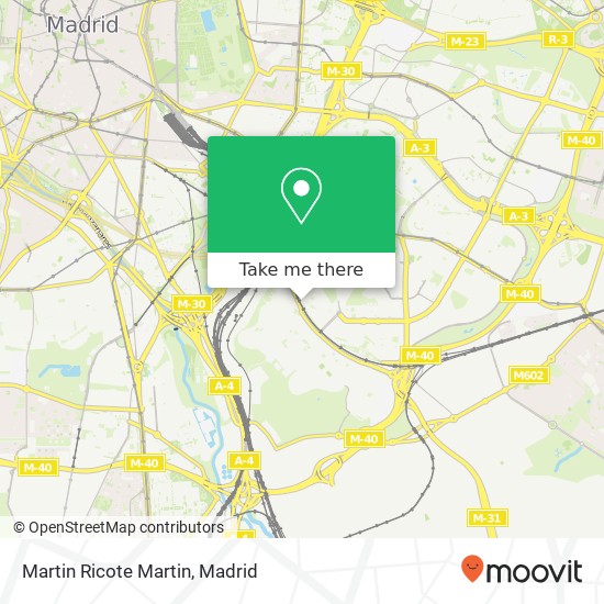 Martin Ricote Martin map