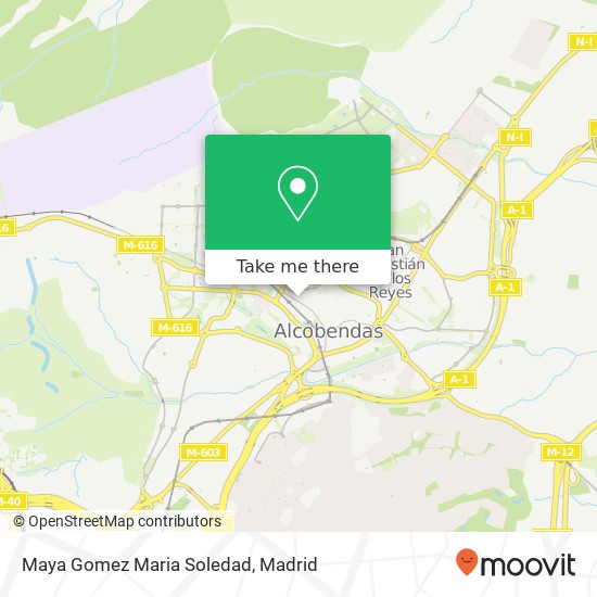 Maya Gomez Maria Soledad map