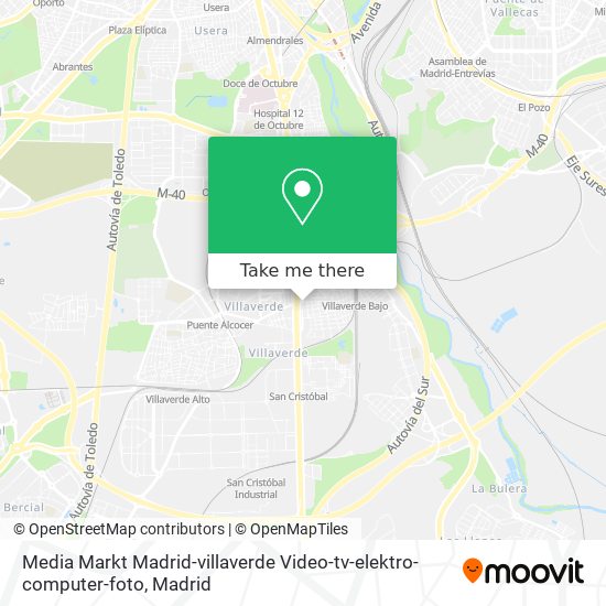 Media Markt Madrid-villaverde Video-tv-elektro-computer-foto map
