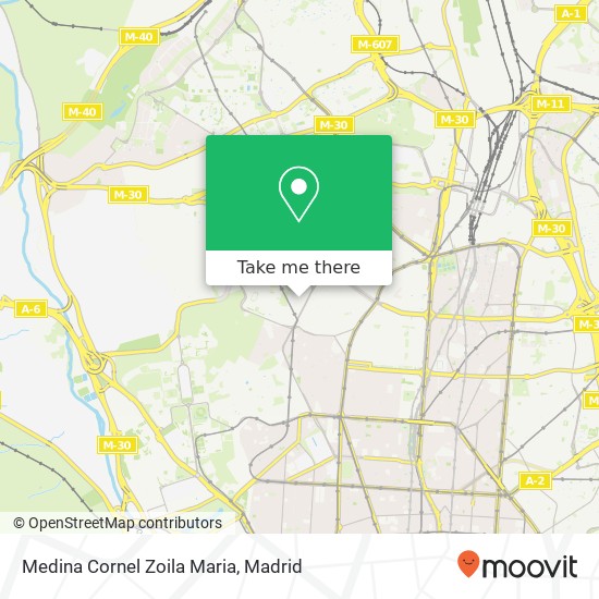 mapa Medina Cornel Zoila Maria