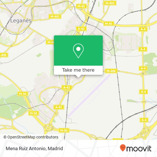 Mena Ruiz Antonio map