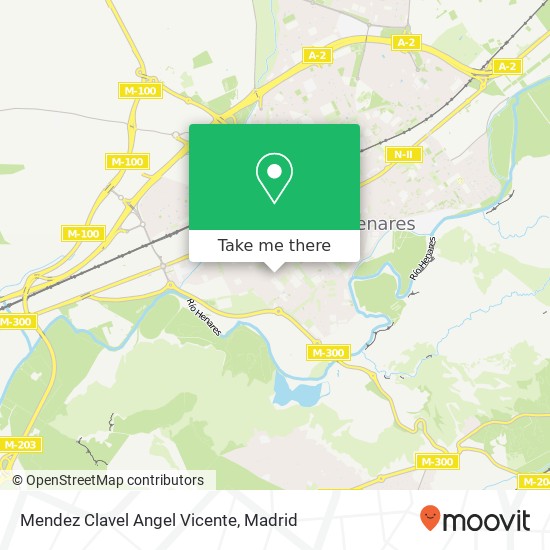 Mendez Clavel Angel Vicente map