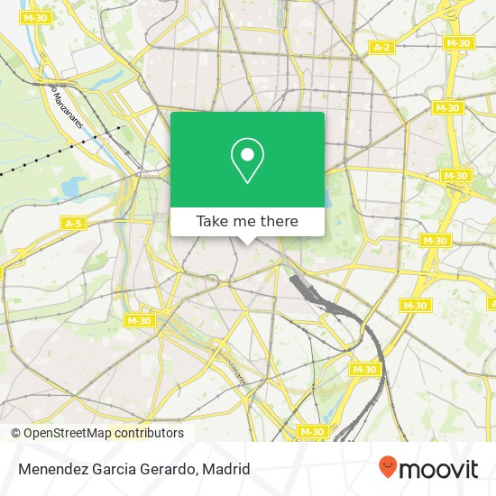 Menendez Garcia Gerardo map