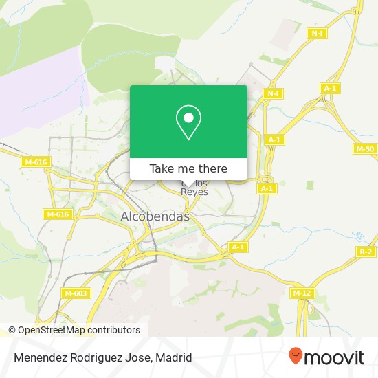 mapa Menendez Rodriguez Jose