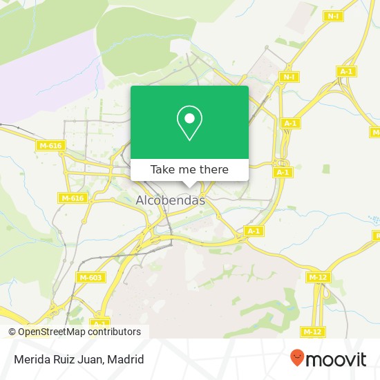 mapa Merida Ruiz Juan