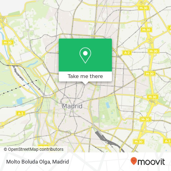 Molto Boluda Olga map