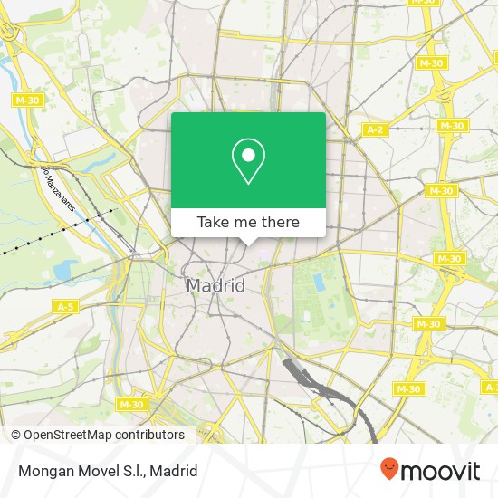 Mongan Movel S.l. map