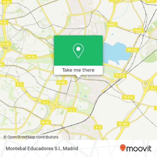 Montebal Educadores S.l. map