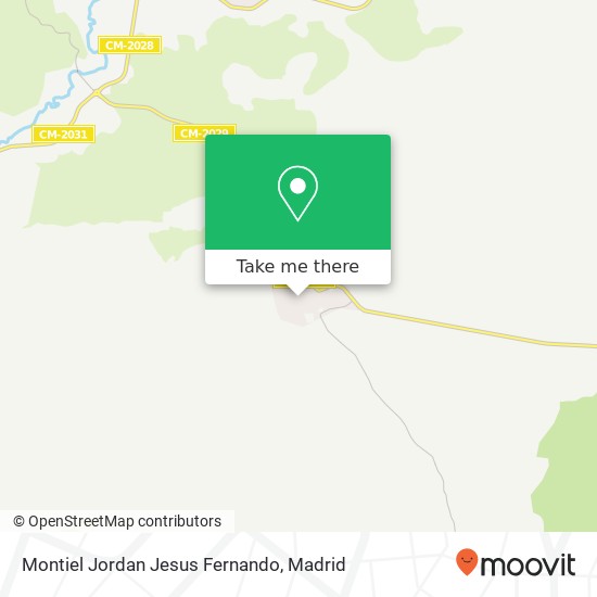 Montiel Jordan Jesus Fernando map