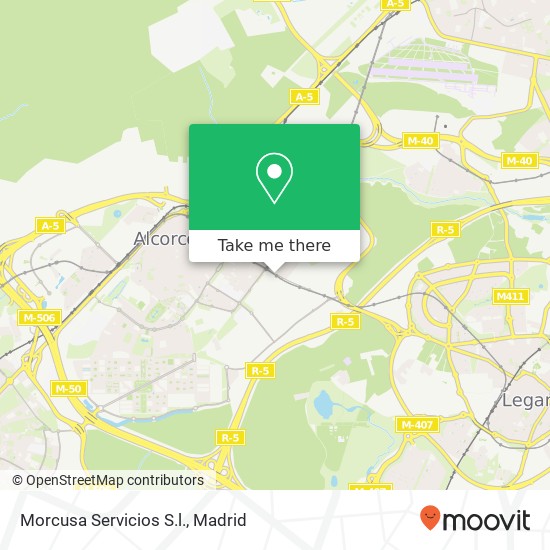 Morcusa Servicios S.l. map