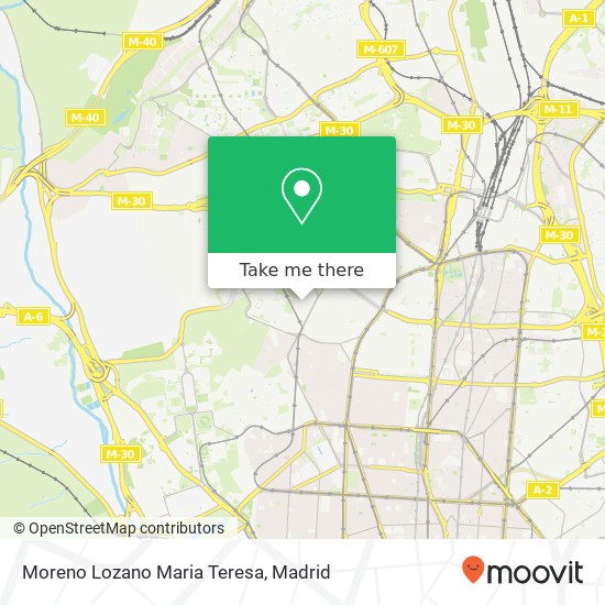 Moreno Lozano Maria Teresa map