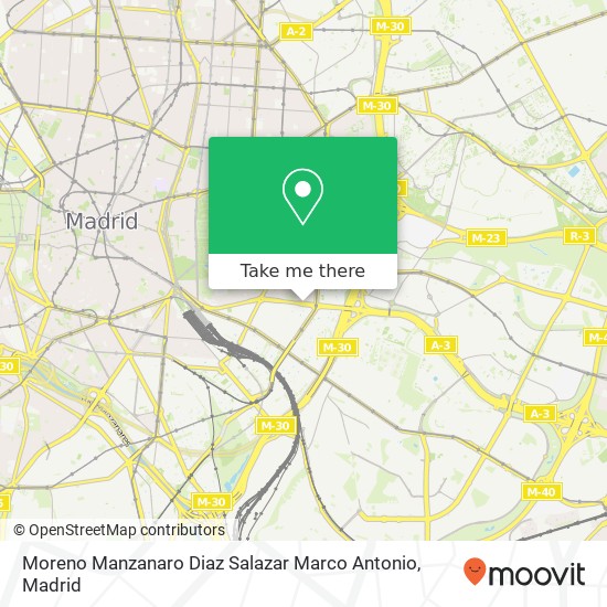 Moreno Manzanaro Diaz Salazar Marco Antonio map