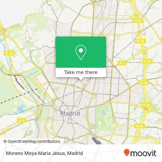 Moreno Moya Maria Jesus map