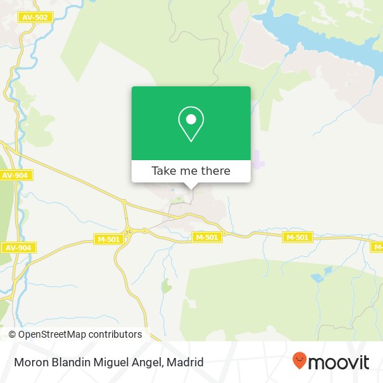 Moron Blandin Miguel Angel map